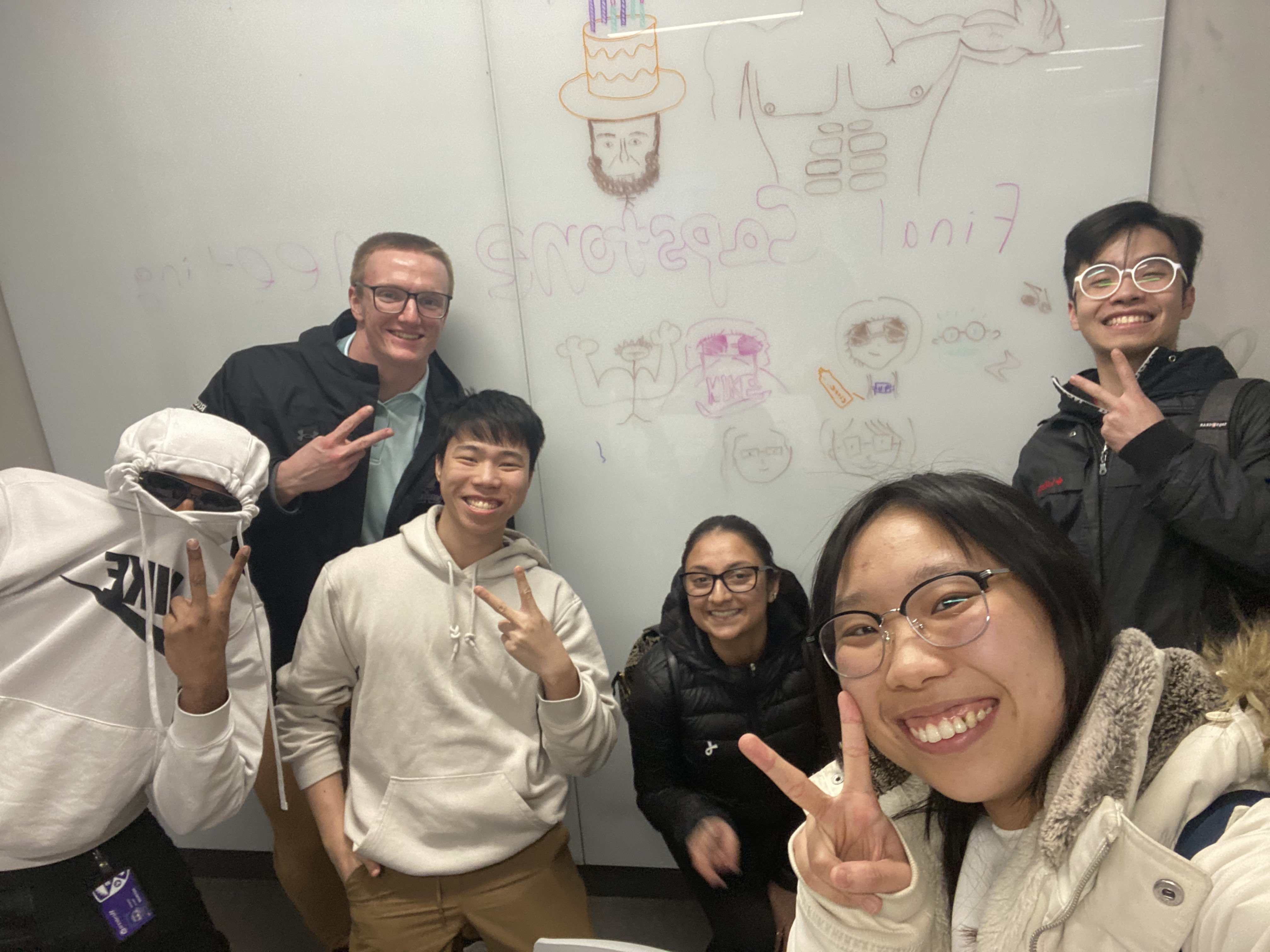 Capstone project team photo